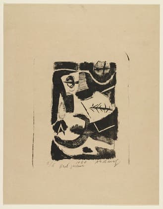 Loudspeaker (Haut parleur) — Pierre Alechinsky
