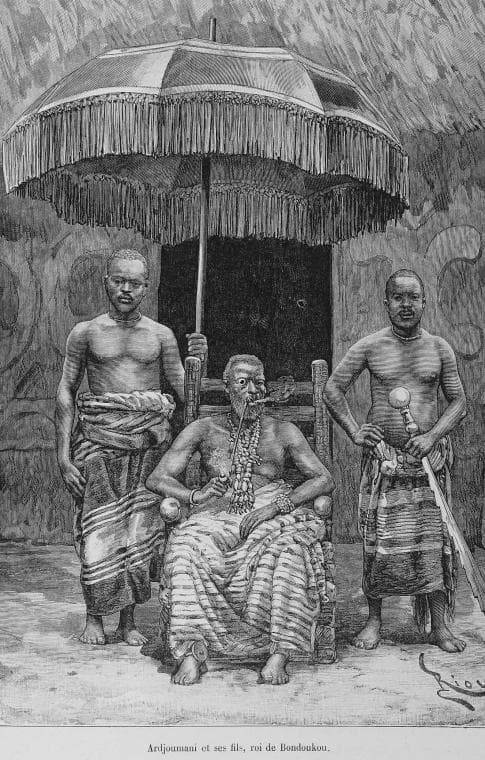 "ardjoumani Et Ses Fils, Roi De Bondoukou" — Edouard Riou