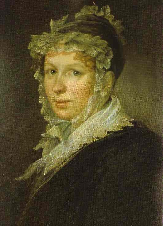 Portrait of A. I. Tropinina, the Artist`s Wife — Vasily Tropinin