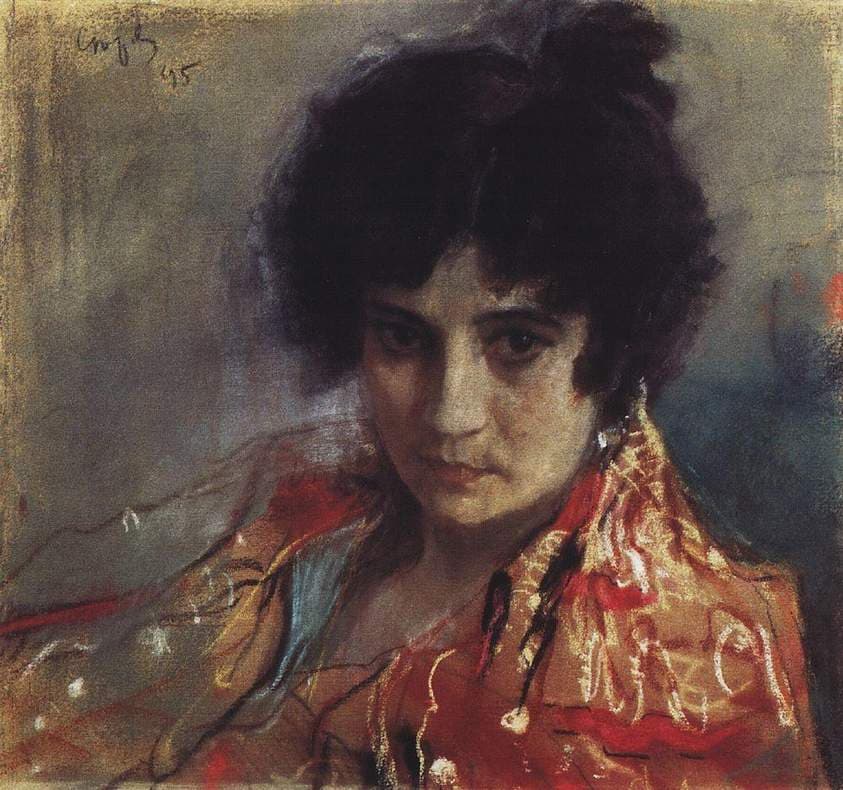 Portrait of an Unknown — Valentin Serov