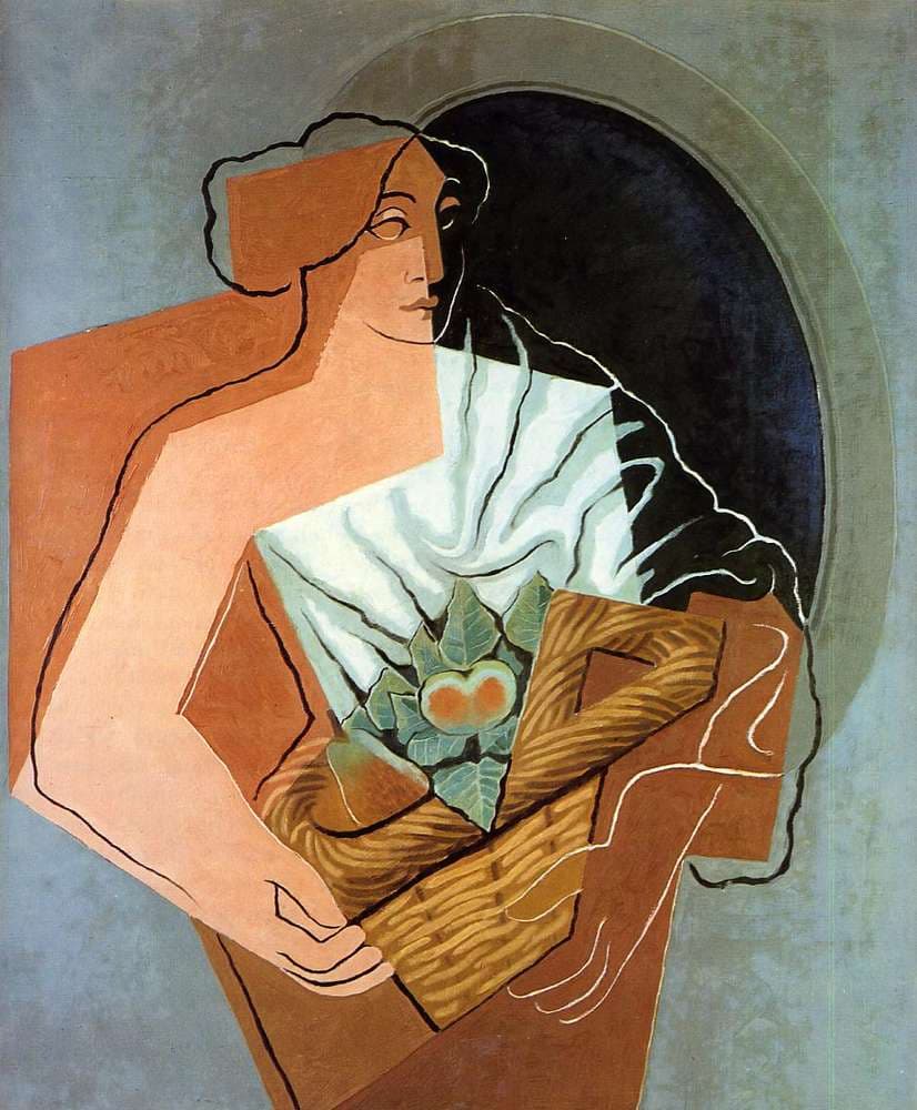 Woman With Basket — Juan Gris