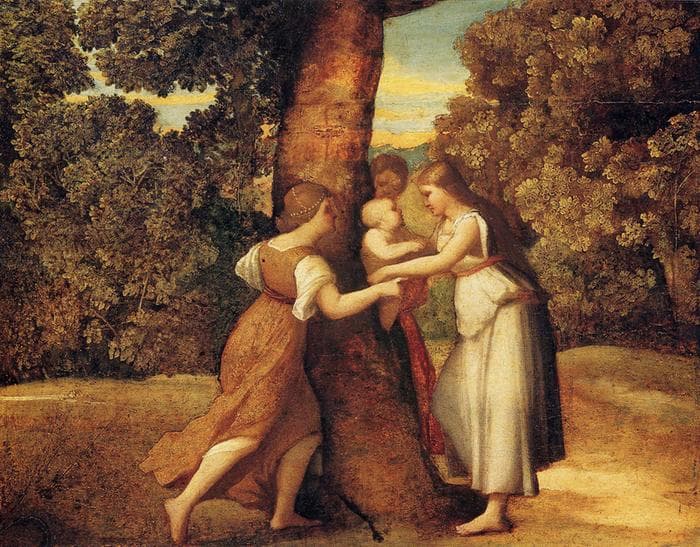 Birth of Adonis — Sebastiano del Piombo