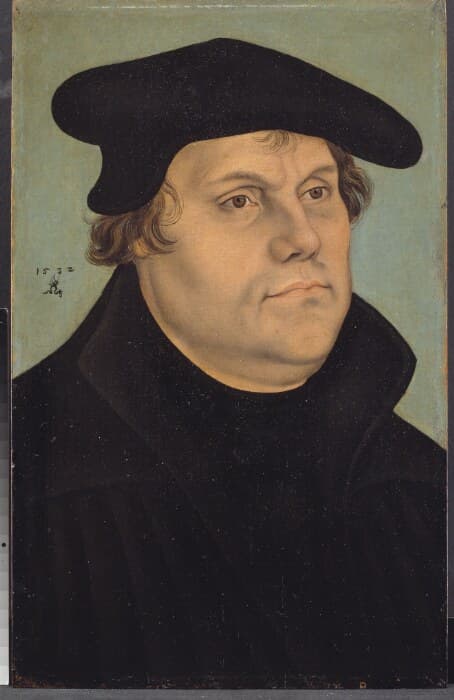 Portrait of Martin Luther — Lucas Cranach the Elder