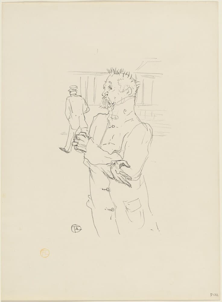 Le Fou — Henri de Toulouse-Lautrec