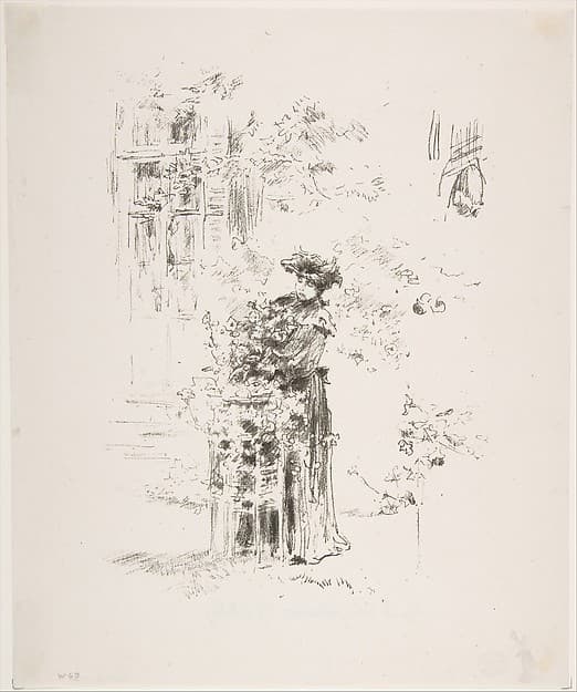 La Belle Jardinière — James Abbott McNeill Whistler