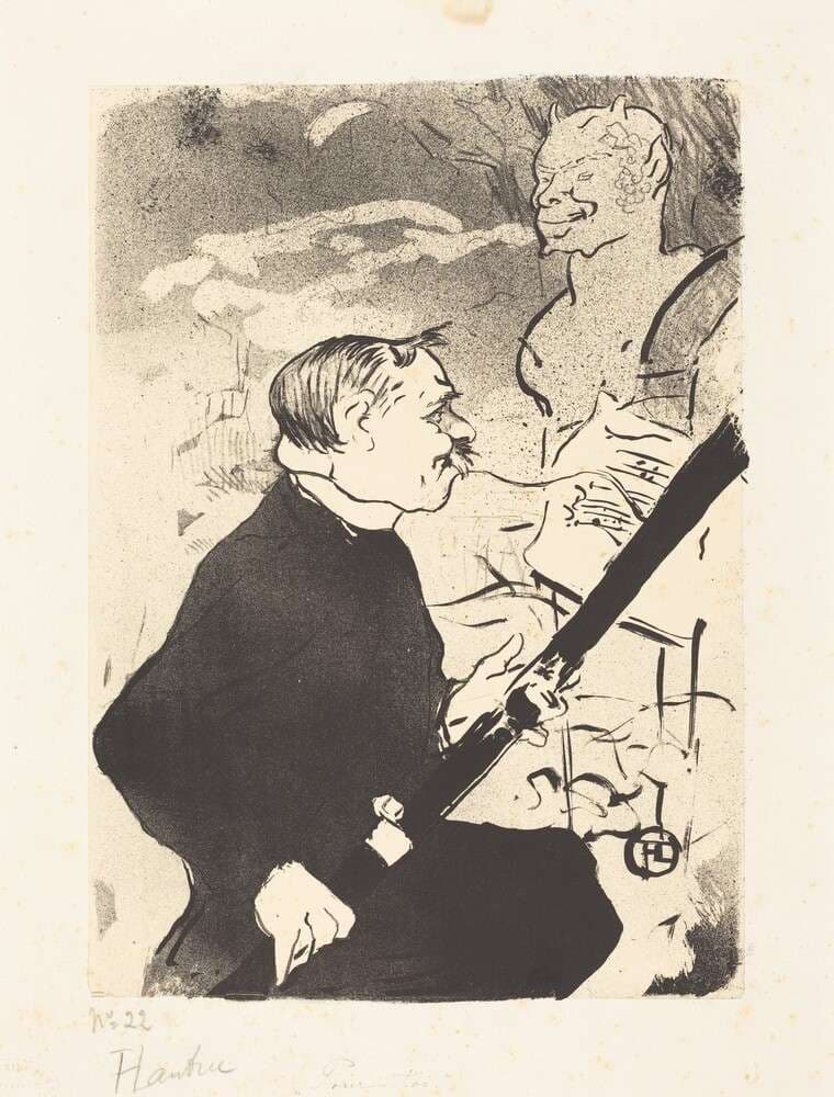 For You (Pour toi!...) — Henri de Toulouse-Lautrec