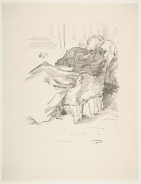 La Belle Dame Endormie — James Abbott McNeill Whistler
