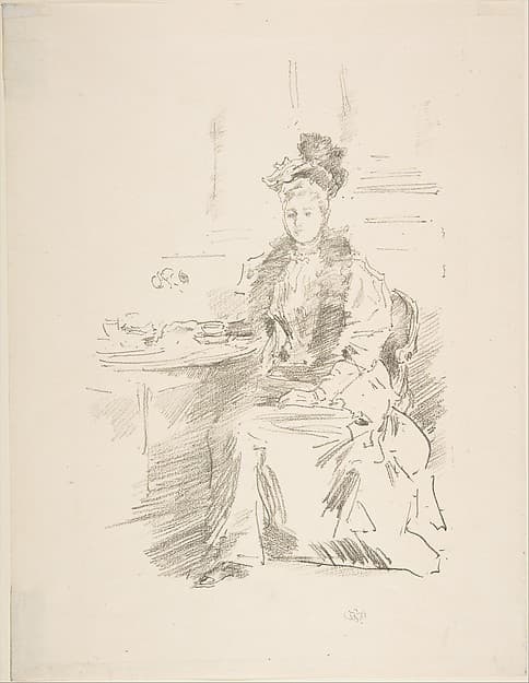 La Jolie New Yorkaise — James Abbott McNeill Whistler