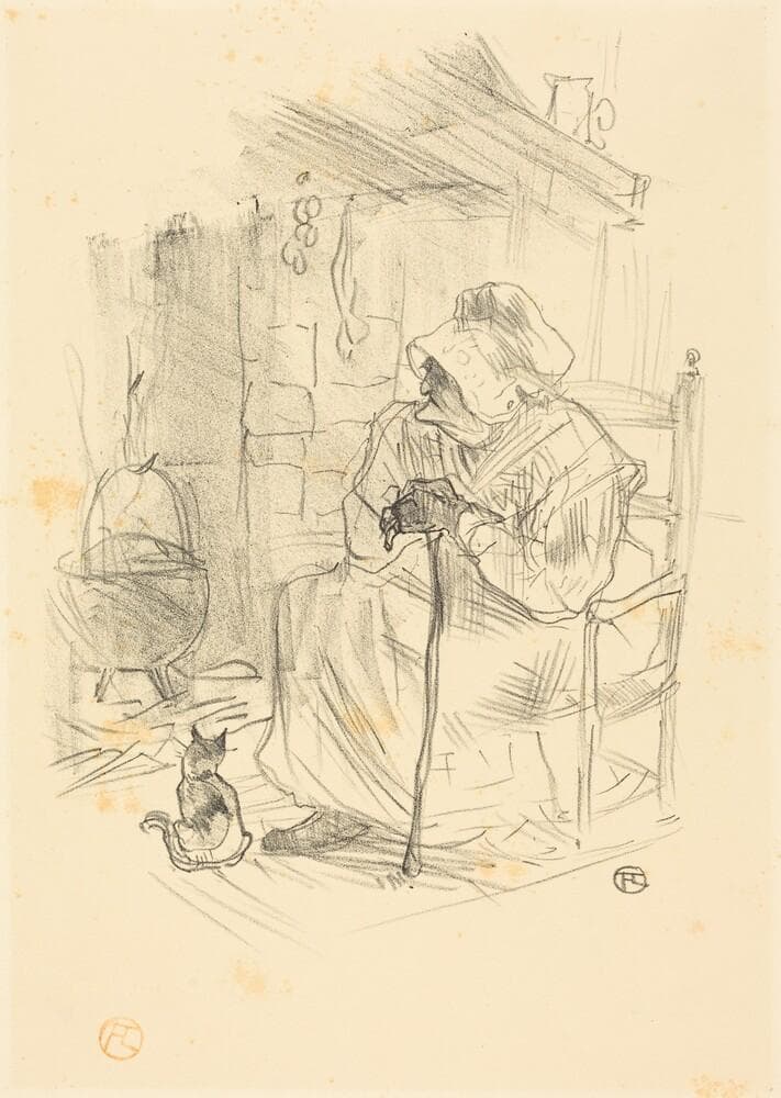 Le secret — Henri de Toulouse-Lautrec