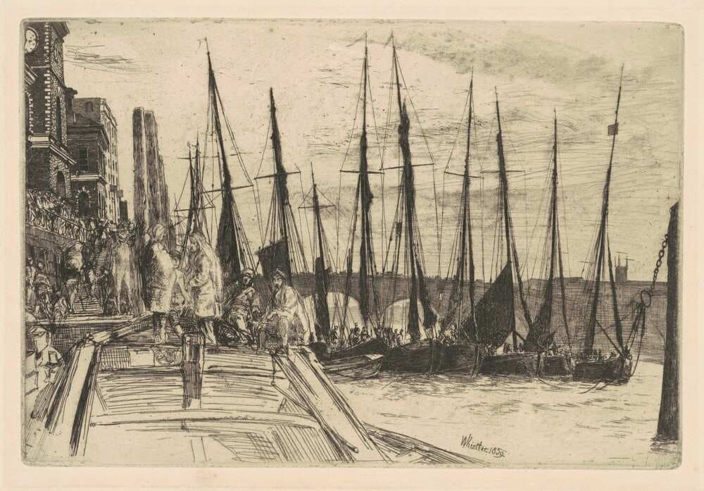 Billingsgate — James Abbott McNeill Whistler