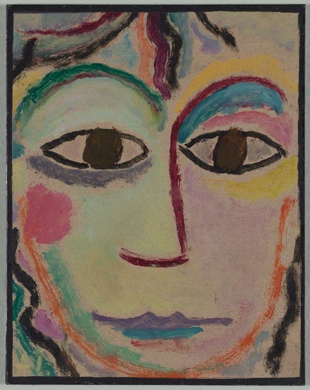 Mama in Heller Mondnacht — Alexej von Jawlensky