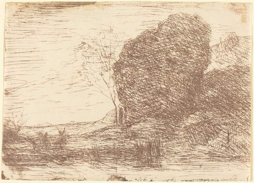 Feast of Pan (La Fete de Pan) — Jean-Baptiste-Camille Corot