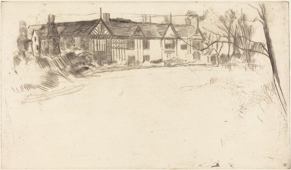 Speke Hall, No.2 — James Abbott McNeill Whistler