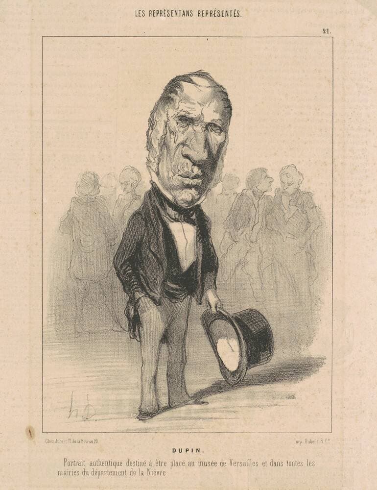J. Jacques Dupin — Honoré Daumier