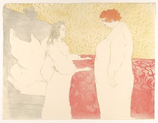 Getting Up — Henri de Toulouse-Lautrec