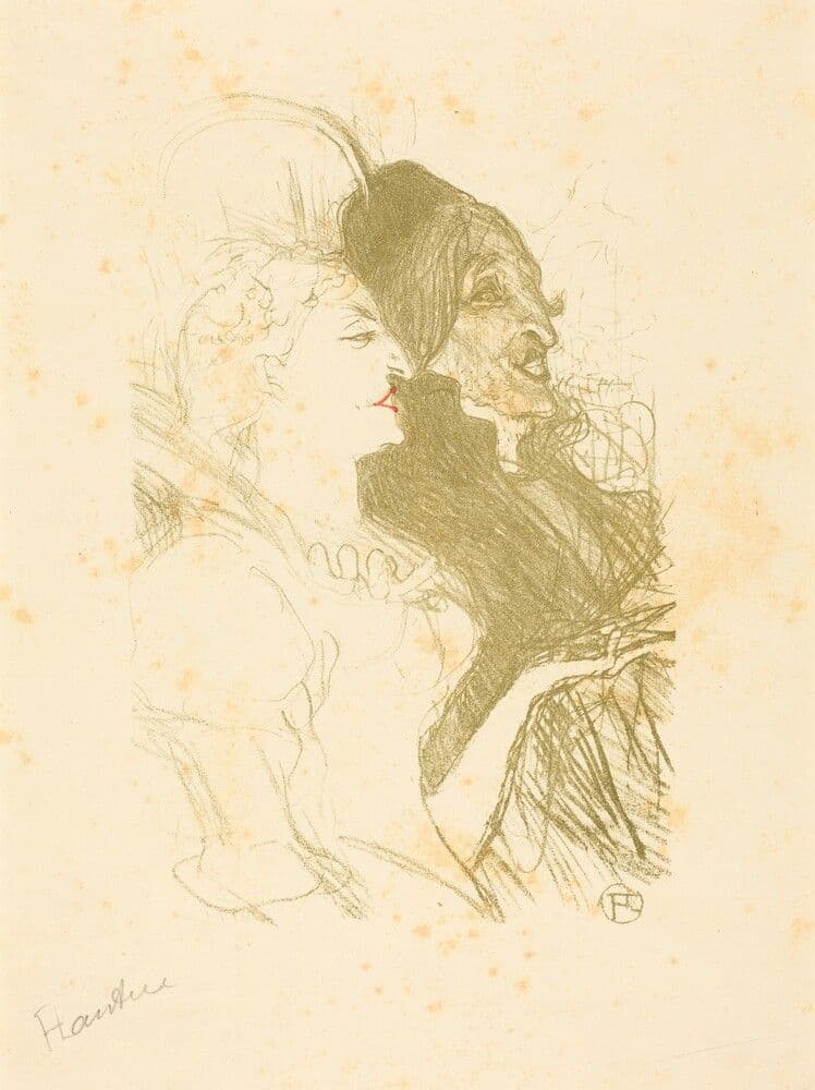 Carnival (Carnaval) — Henri de Toulouse-Lautrec
