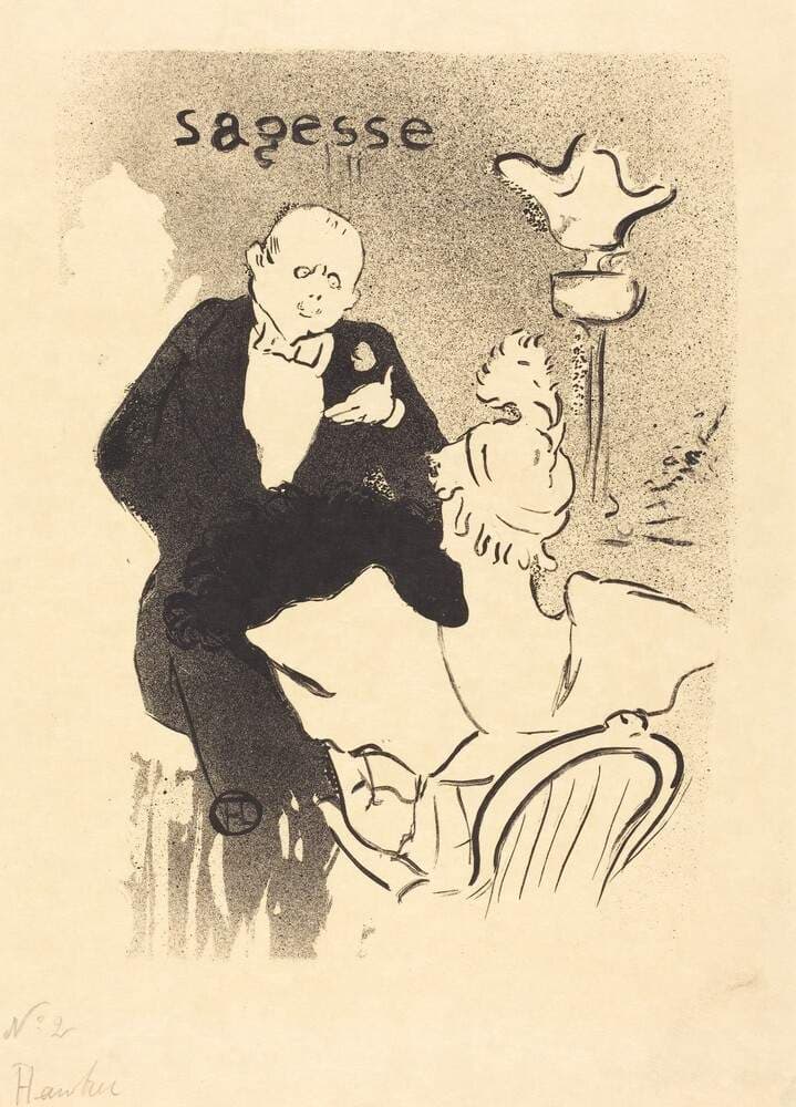 Wisdom (Sagesse) — Henri de Toulouse-Lautrec