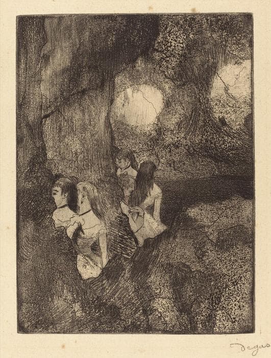 Dancers in the Wings — Edgar Degas