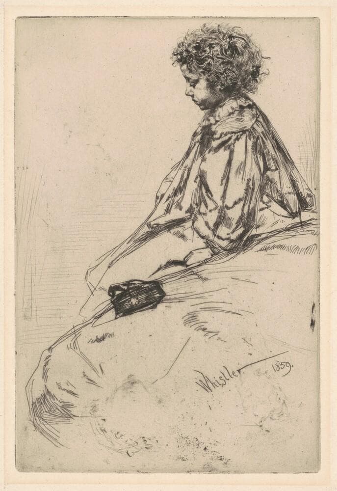 Bibi Lalouette — James Abbott McNeill Whistler