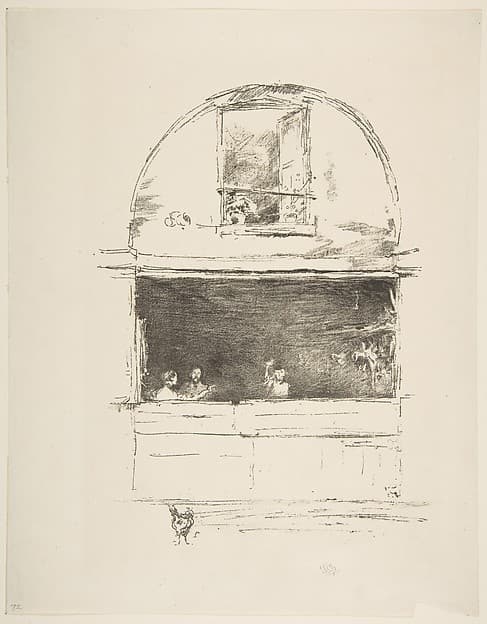 The Forge, Passage du Dragon — James Abbott McNeill Whistler