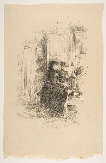 The Duet — James Abbott McNeill Whistler