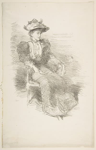 A Portrait: Mildred Howells — James Abbott McNeill Whistler