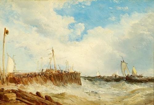 On the Coast of Holland — James Webb