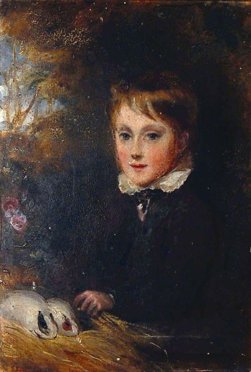 Charles 'Carlino' Brown (1820–1901), Aged 6 — Joseph Severn