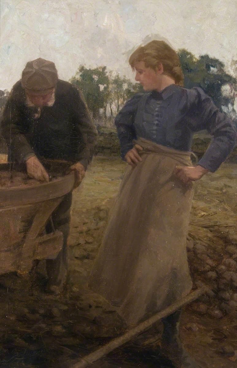 Riddling Potatoes, Tullibardine — Stirling Malloch