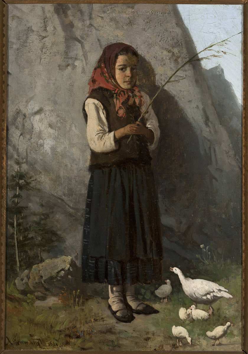 Gęsiarka — Antoni Gramatyka