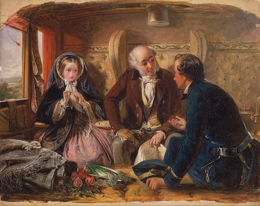 First Class - The Meeting. "And at first meeting loved." — Abraham Solomon