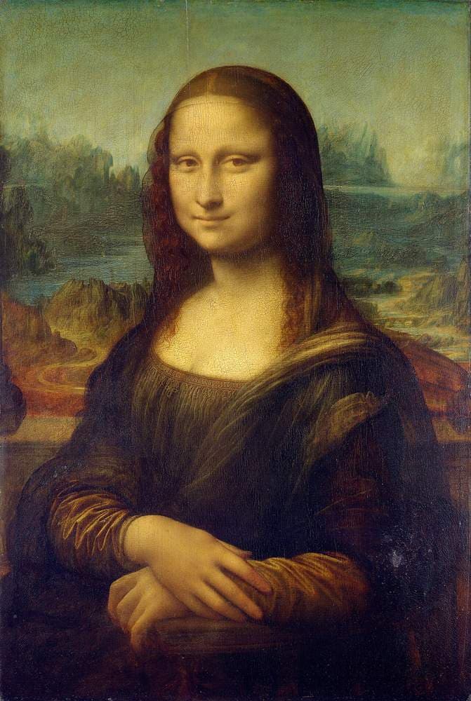 Portrait de Lisa Gherardini, épouse de Francesco del Giocondo, dit La Joconde ou Monna Lisa — Leonardo da Vinci