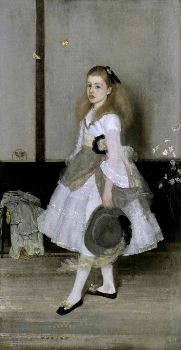 Harmony in Grey and Green: Miss Cicely Alexander — James Abbott McNeill Whistler