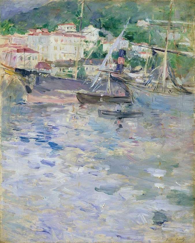 Le port de Nice — Berthe Morisot
