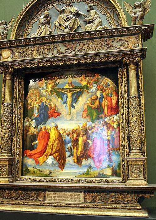 Adoration of the Trinity — Albrecht Dürer