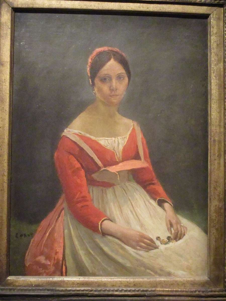 Madame Legois — Jean-Baptiste-Camille Corot