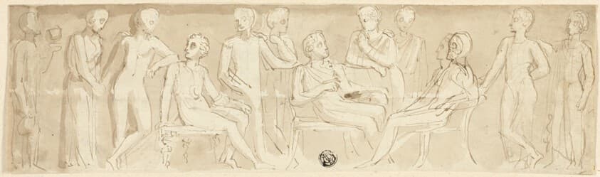 Frieze Design in Classical Manner — Thomas Stothard