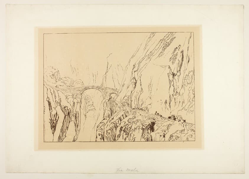 Via Mala — J. M. W. Turner