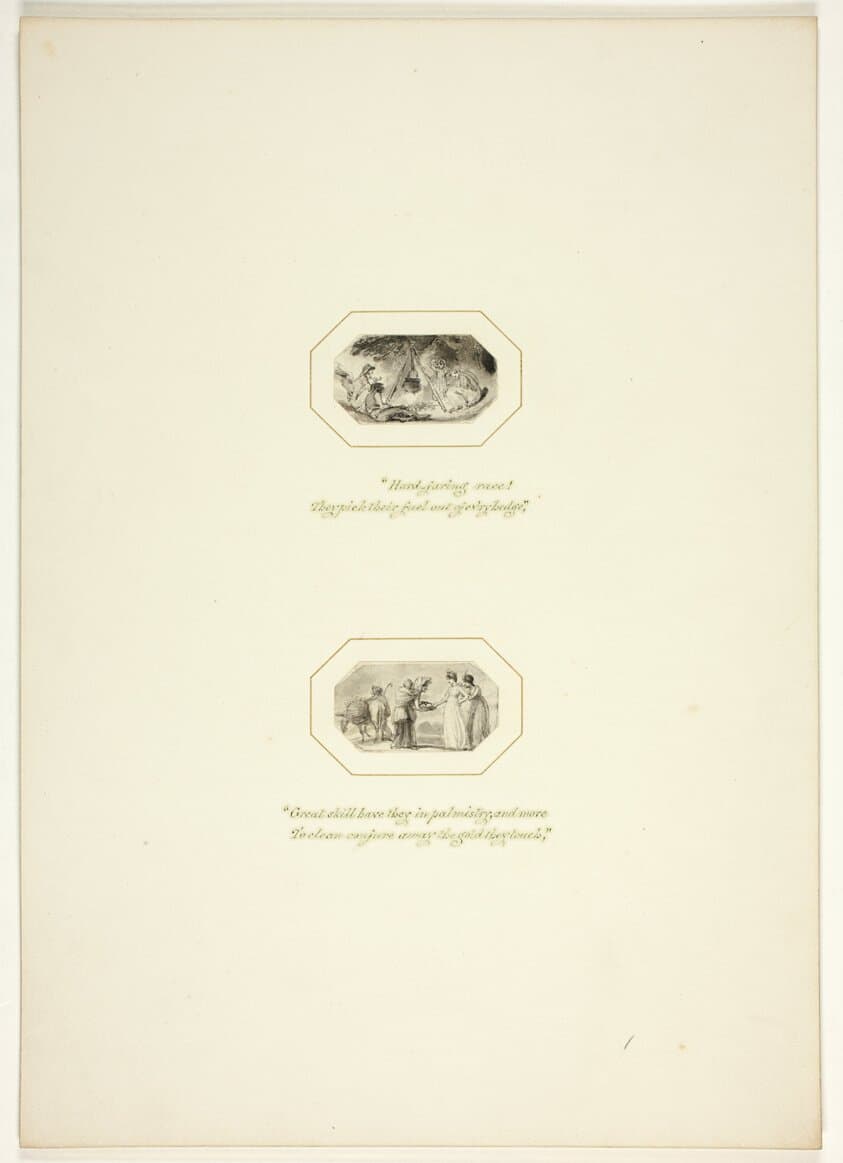 Study for a plate from The Task — Thomas Stothard