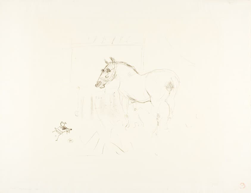 Calmèse's Little Pony — Henri de Toulouse-Lautrec