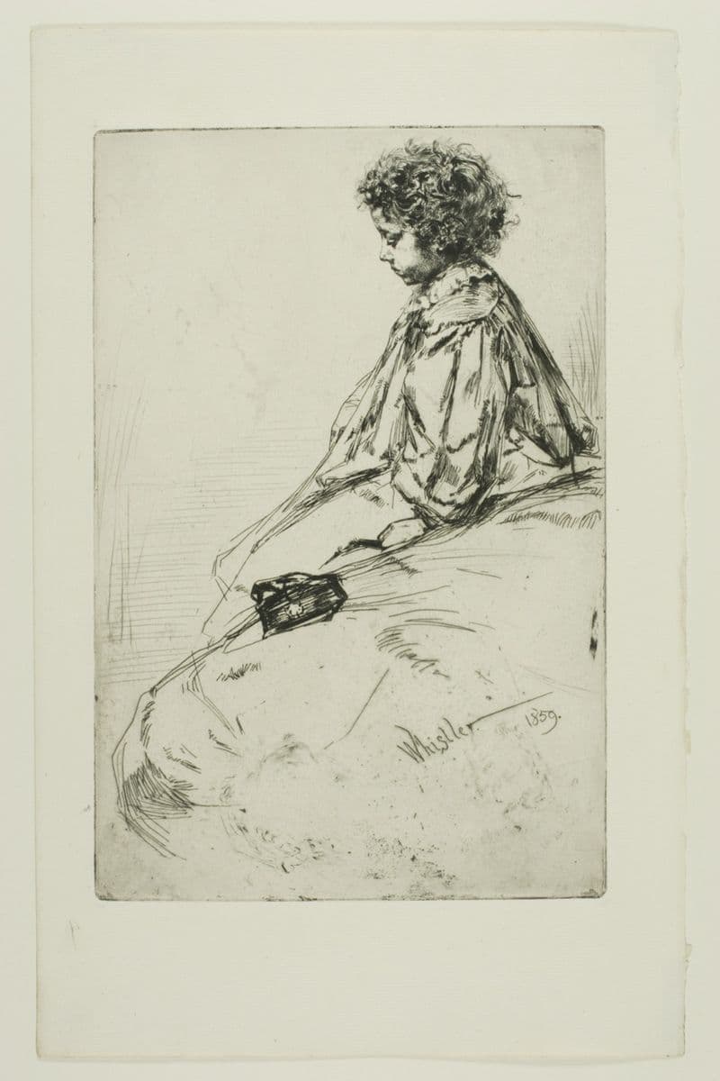 Bibi Lalouette — James Abbott McNeill Whistler