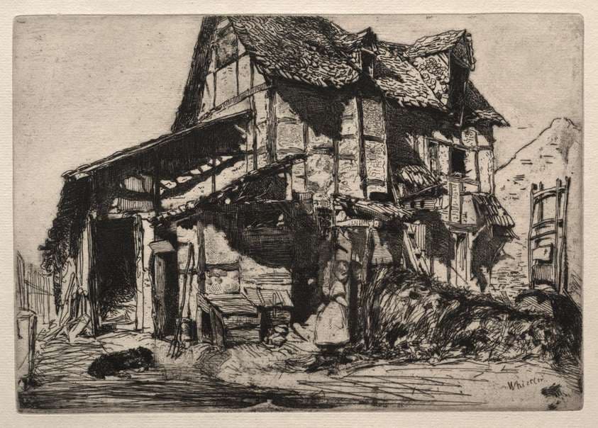 An Unsafe Tenement — James Abbott McNeill Whistler