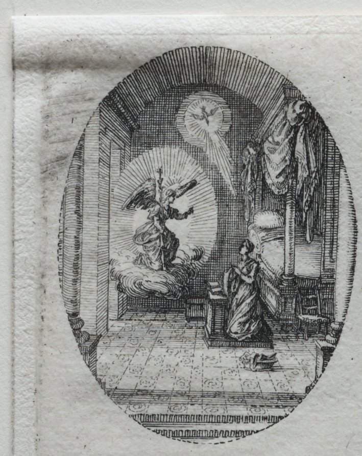 The Mysteries of the Passion: The Annunciation — Jacques Callot