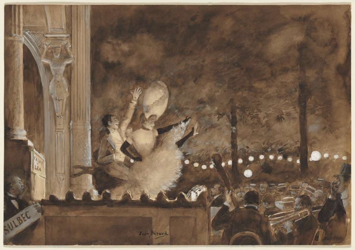 Valmy and Léa — Jean Béraud