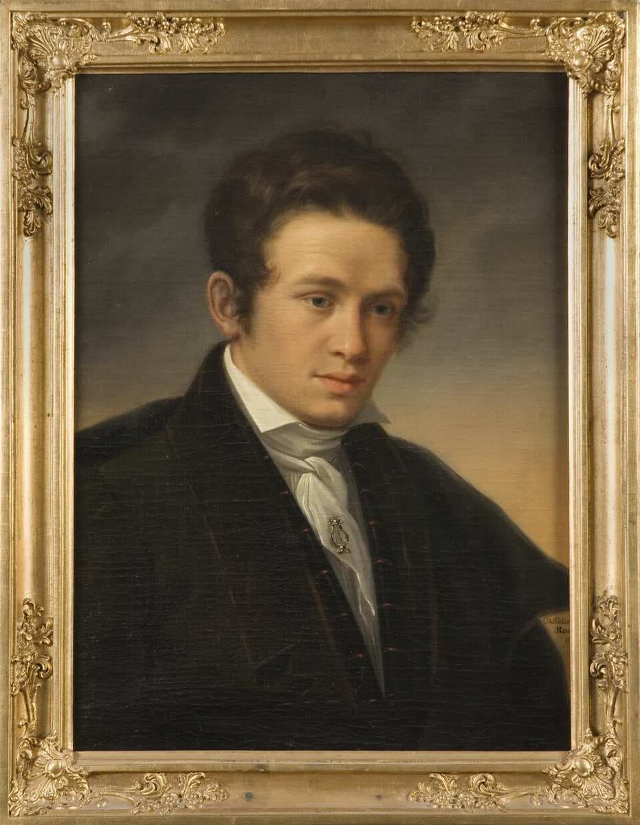 Karl August Nicander (1799–1839), Poet, 1827 — Olof Johan Södermark