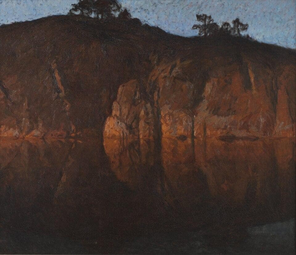 After Sunset. Motif from the Archipelago — Gottfrid Kallstenius
