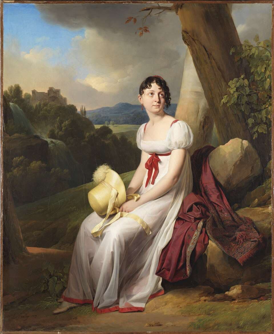 Madame Saint-Ange Chevrier — Louis-Léopold Boilly