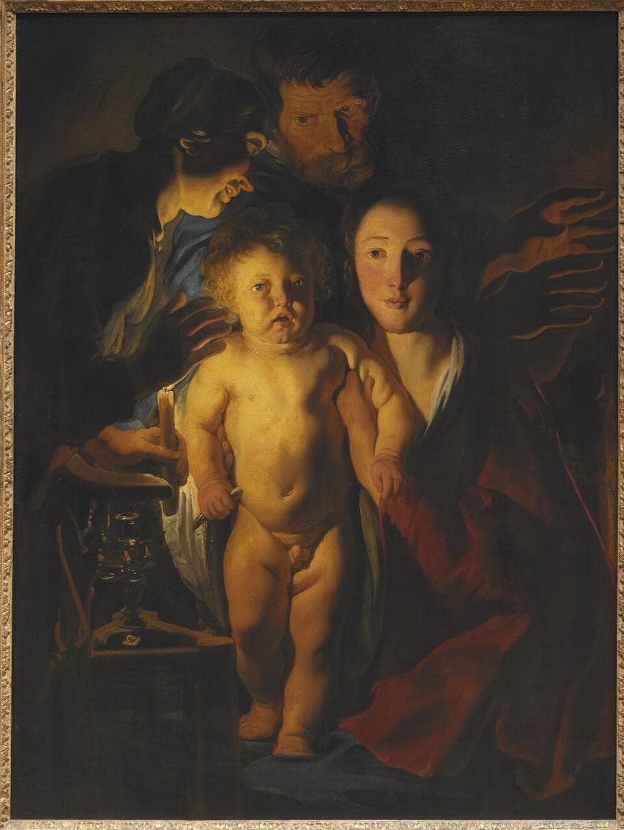 The Holy Family — Jacob Jordaens
