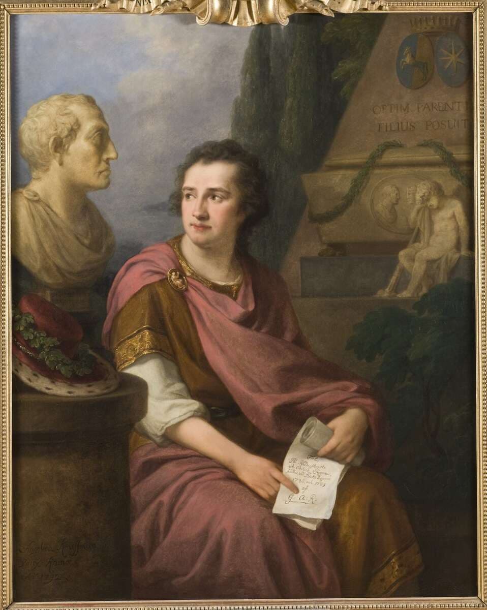 Baron Gustaf Adolf Reuterholm — Angelica Kauffman