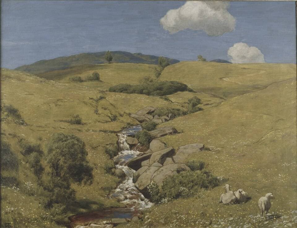 View from the Black Forest — Hans Thoma
